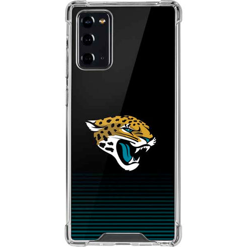 NFL Jacksonville Jaguars Breakaway Galaxy Note20 5G Clear Case