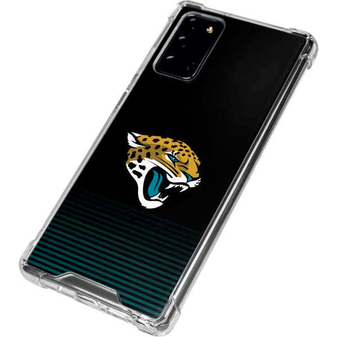 NFL Jacksonville Jaguars Breakaway Galaxy Note20 5G Clear Case