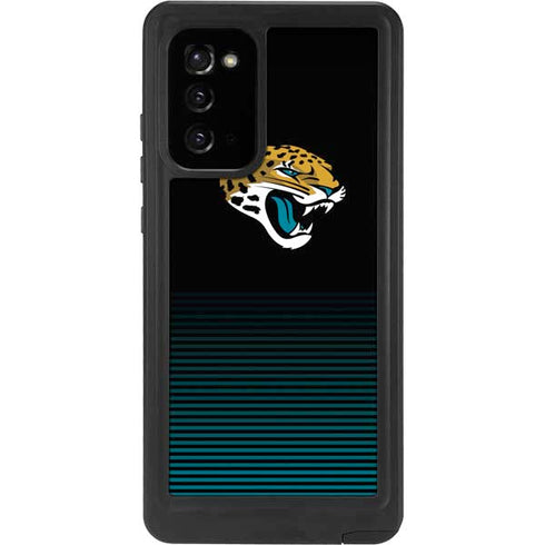 NFL Jacksonville Jaguars Breakaway Galaxy Note20 5G Waterproof Case