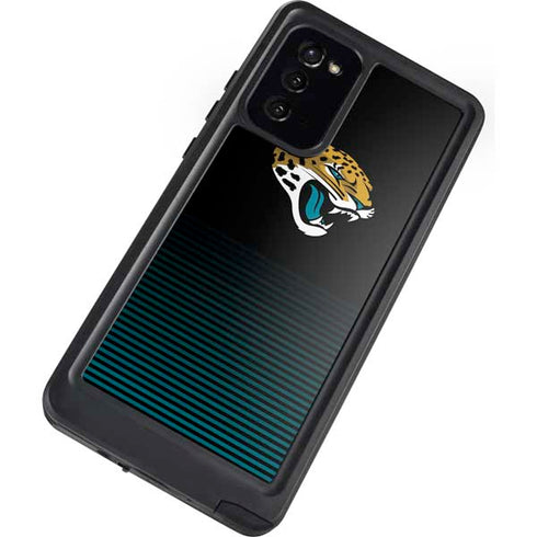 NFL Jacksonville Jaguars Breakaway Galaxy Note20 5G Waterproof Case