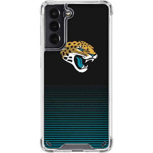 NFL Jacksonville Jaguars Breakaway Galaxy S21 5G Clear Case