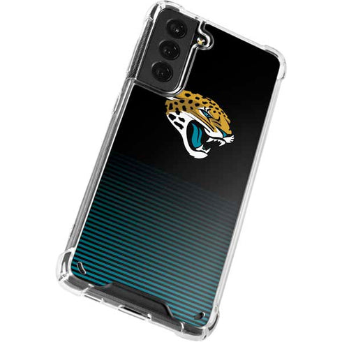 NFL Jacksonville Jaguars Breakaway Galaxy S21 5G Clear Case