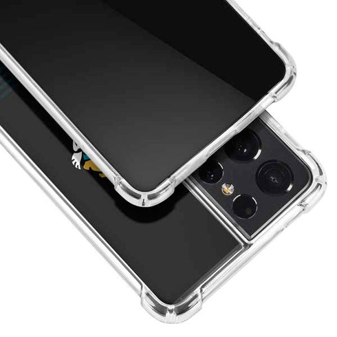 NFL Jacksonville Jaguars Breakaway Galaxy S21 Ultra 5G Clear Case
