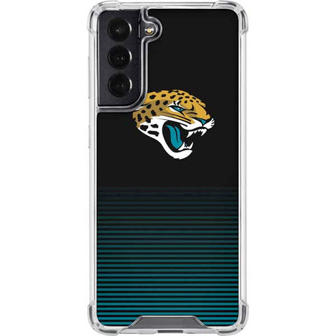 NFL Jacksonville Jaguars Breakaway Galaxy S22 Clear Case