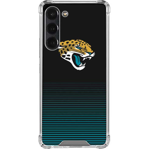 NFL Jacksonville Jaguars Breakaway Galaxy S23 Plus Clear Case