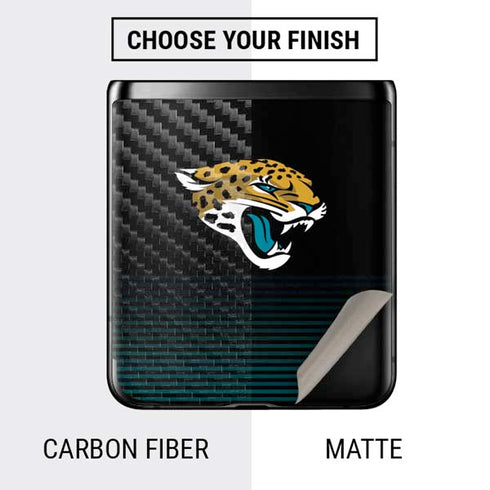 NFL Jacksonville Jaguars Breakaway Galaxy Z Flip Skin