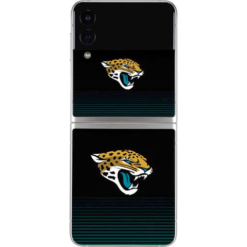 NFL Jacksonville Jaguars Breakaway Galaxy Z Flip3 5G Skin