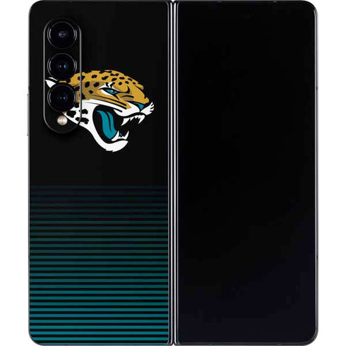 NFL Jacksonville Jaguars Breakaway Galaxy Z Fold4 5G Skin