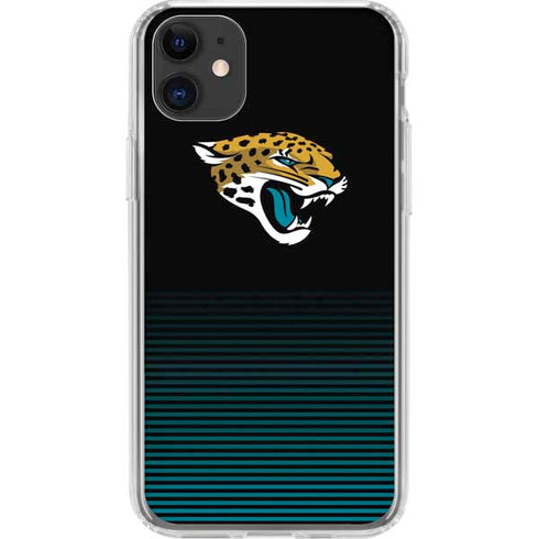 NFL Jacksonville Jaguars Breakaway iPhone 11 Clear Case