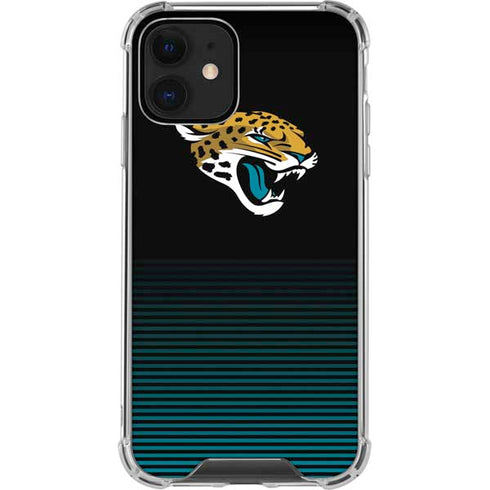 NFL Jacksonville Jaguars Breakaway iPhone 12 Clear Case