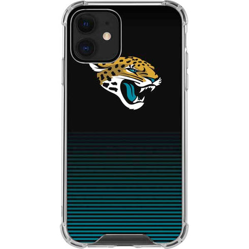 NFL Jacksonville Jaguars Breakaway iPhone 12 Mini Clear Case