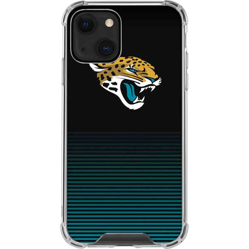 NFL Jacksonville Jaguars Breakaway iPhone 13 Clear Case