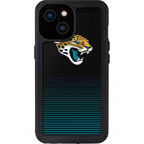 NFL Jacksonville Jaguars Breakaway iPhone 13 Mini Waterproof Case