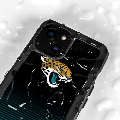 NFL Jacksonville Jaguars Breakaway iPhone 13 Mini Waterproof Case