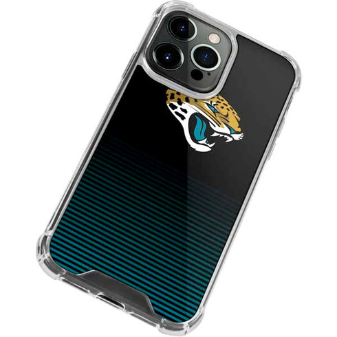 NFL Jacksonville Jaguars Breakaway iPhone 13 Pro Clear Case
