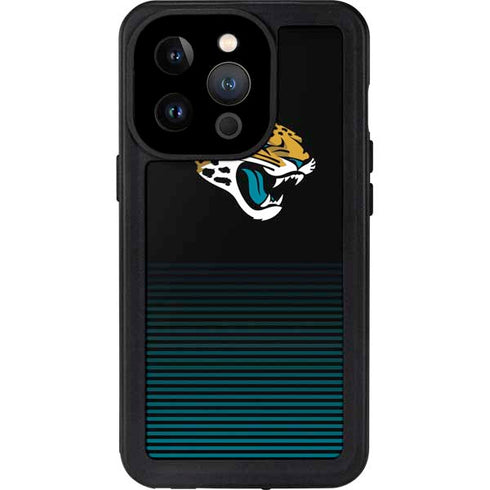 NFL Jacksonville Jaguars Breakaway iPhone 14 Pro Waterproof Case