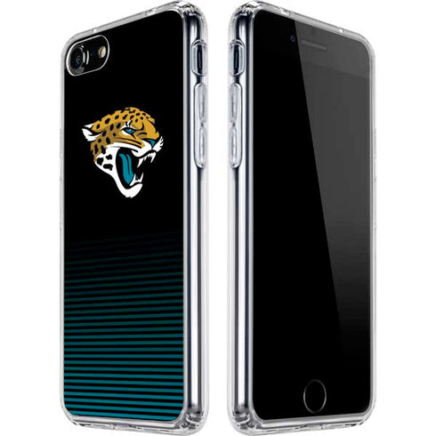 NFL Jacksonville Jaguars Breakaway iPhone SE (2nd & 3rd Gen) Clear Case