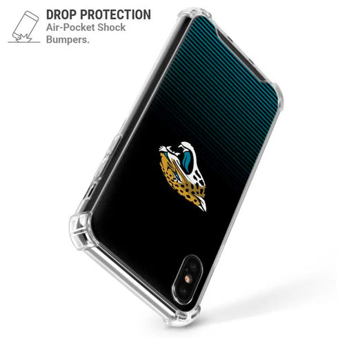 NFL Jacksonville Jaguars Breakaway iPhone XS Max Clear Case