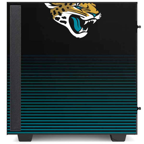 NFL Jacksonville Jaguars Breakaway NZXT H510 Compact ATX Mid-Tower Case Skin