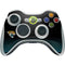 NFL Jacksonville Jaguars Breakaway Xbox 360 Wireless Controller Skin