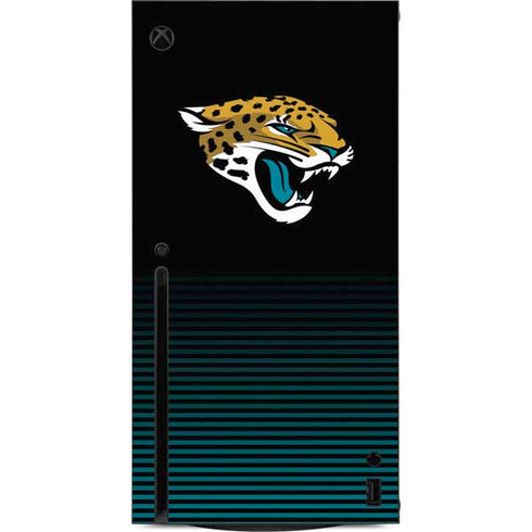 NFL Jacksonville Jaguars Breakaway Xbox Series X Console Skin