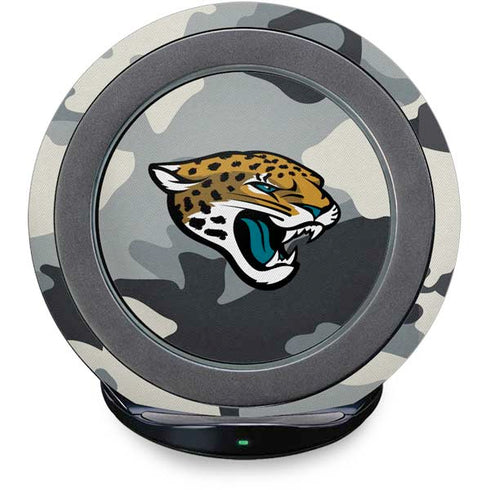 NFL Jacksonville Jaguars Camo Fast Charge Wireless Charging Stand Skin