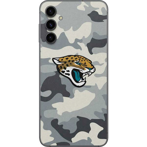 NFL Jacksonville Jaguars Camo Galaxy A14 5G Skin