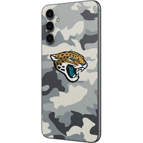 NFL Jacksonville Jaguars Camo Galaxy A14 5G Skin
