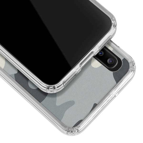 NFL Jacksonville Jaguars Camo Galaxy A20 Clear Case