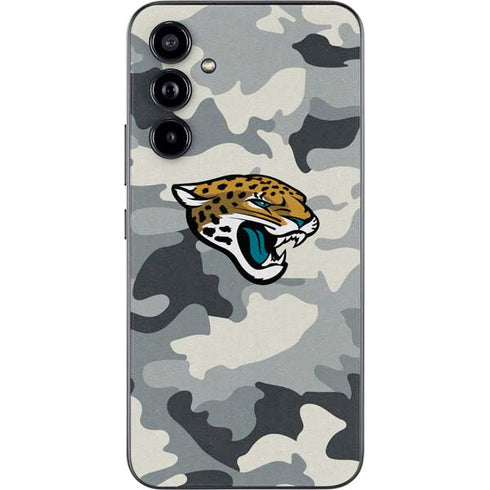 NFL Jacksonville Jaguars Camo Galaxy A54 5G Skin
