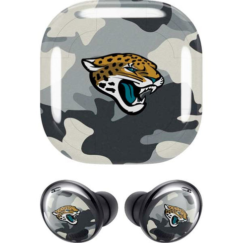 NFL Jacksonville Jaguars Camo Galaxy Buds Pro Skin