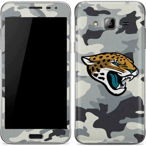 NFL Jacksonville Jaguars Camo Galaxy J3 Skin