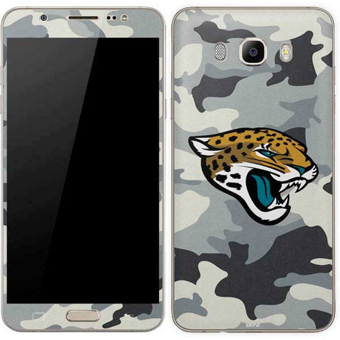 NFL Jacksonville Jaguars Camo Galaxy J7 Skin