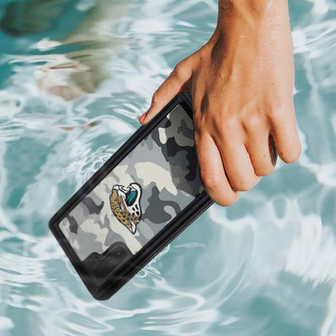 NFL Jacksonville Jaguars Camo Galaxy Note 10 Waterproof Case