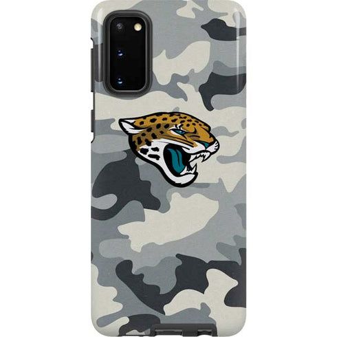 NFL Jacksonville Jaguars Camo Galaxy S20 Pro Case