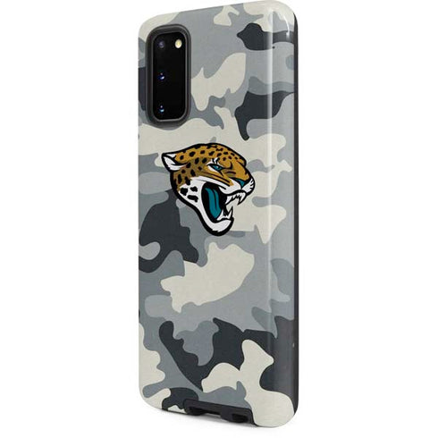 NFL Jacksonville Jaguars Camo Galaxy S20 Pro Case