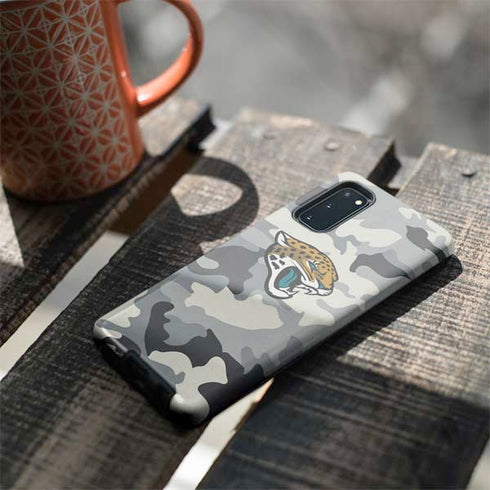 NFL Jacksonville Jaguars Camo Galaxy S20 Pro Case