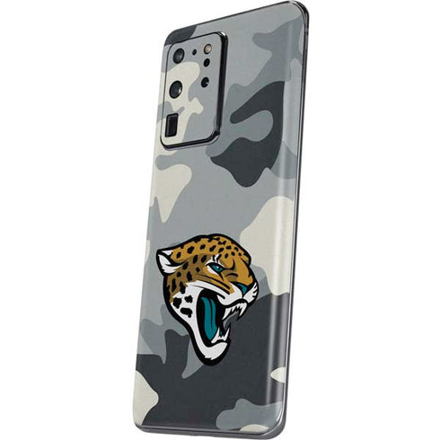 NFL Jacksonville Jaguars Camo Galaxy S20 Ultra 5G Skin
