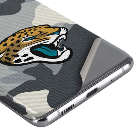 NFL Jacksonville Jaguars Camo Galaxy S20 Ultra 5G Skin