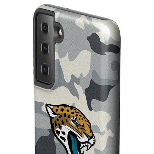 NFL Jacksonville Jaguars Camo Galaxy S21 FE Pro Case