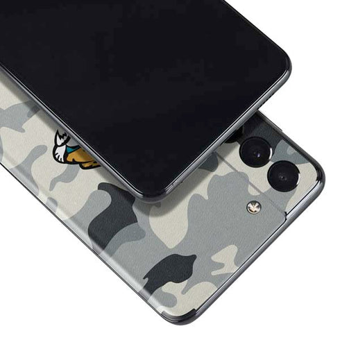 NFL Jacksonville Jaguars Camo Galaxy S21 Plus 5G Skin