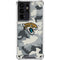NFL Jacksonville Jaguars Camo Galaxy S21 Ultra 5G Clear Case