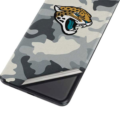 NFL Jacksonville Jaguars Camo Galaxy S21 Ultra 5G Skin