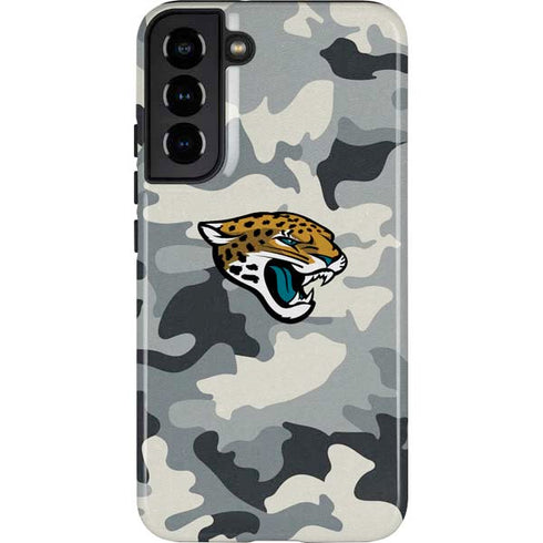 NFL Jacksonville Jaguars Camo Galaxy S22 Plus Pro Case