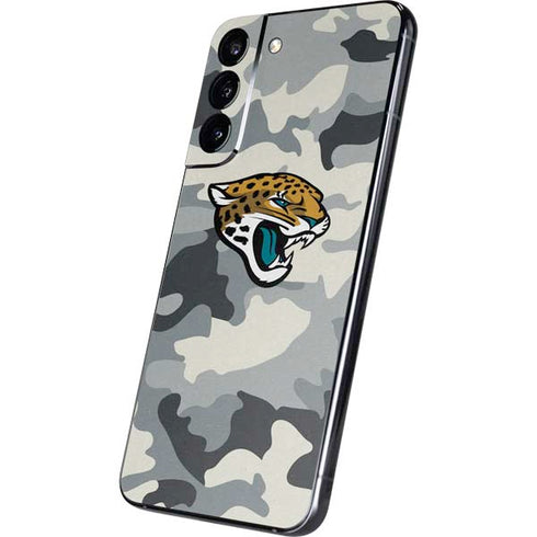 NFL Jacksonville Jaguars Camo Galaxy S22 Plus Skin