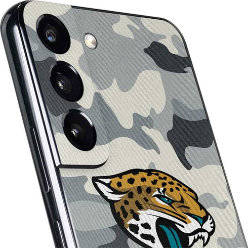 NFL Jacksonville Jaguars Camo Galaxy S22 Plus Skin