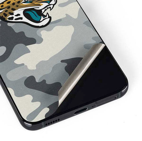 NFL Jacksonville Jaguars Camo Galaxy S22 Plus Skin