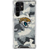 NFL Jacksonville Jaguars Camo Galaxy S22 Ultra Clear Case