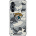 NFL Jacksonville Jaguars Camo Galaxy S23 FE Clear Case
