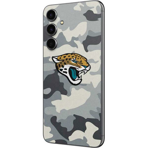NFL Jacksonville Jaguars Camo Galaxy S23 FE Skin